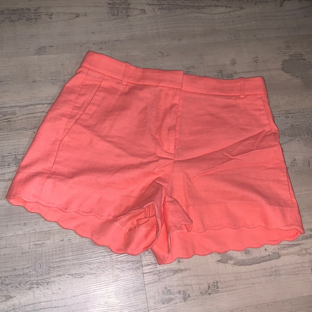 Peach j.crew shorts